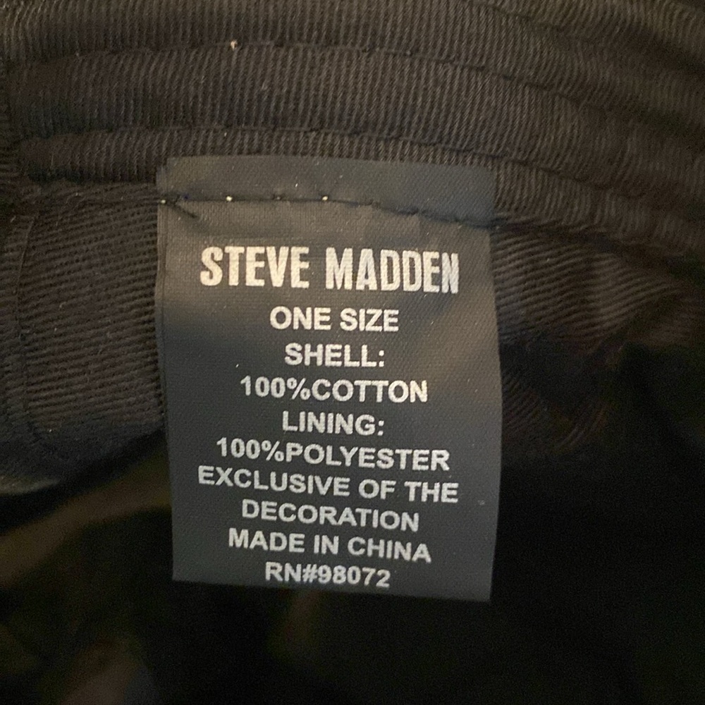 Pair of Steve Madden Hats one size good condition - Picture 5 of 6